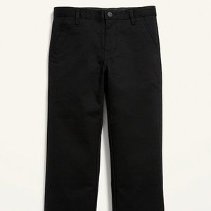 Old Navy straight uniform pants for boys, black, regular 16